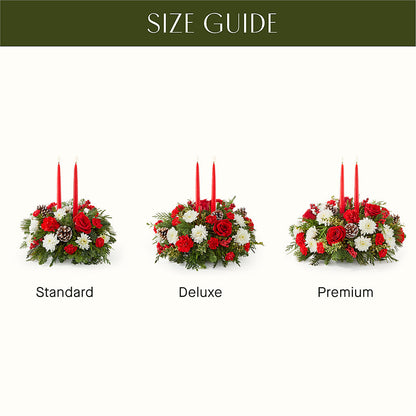 Holiday Soiree Centerpiece –  Bruce Philp Florist, Windsor ON