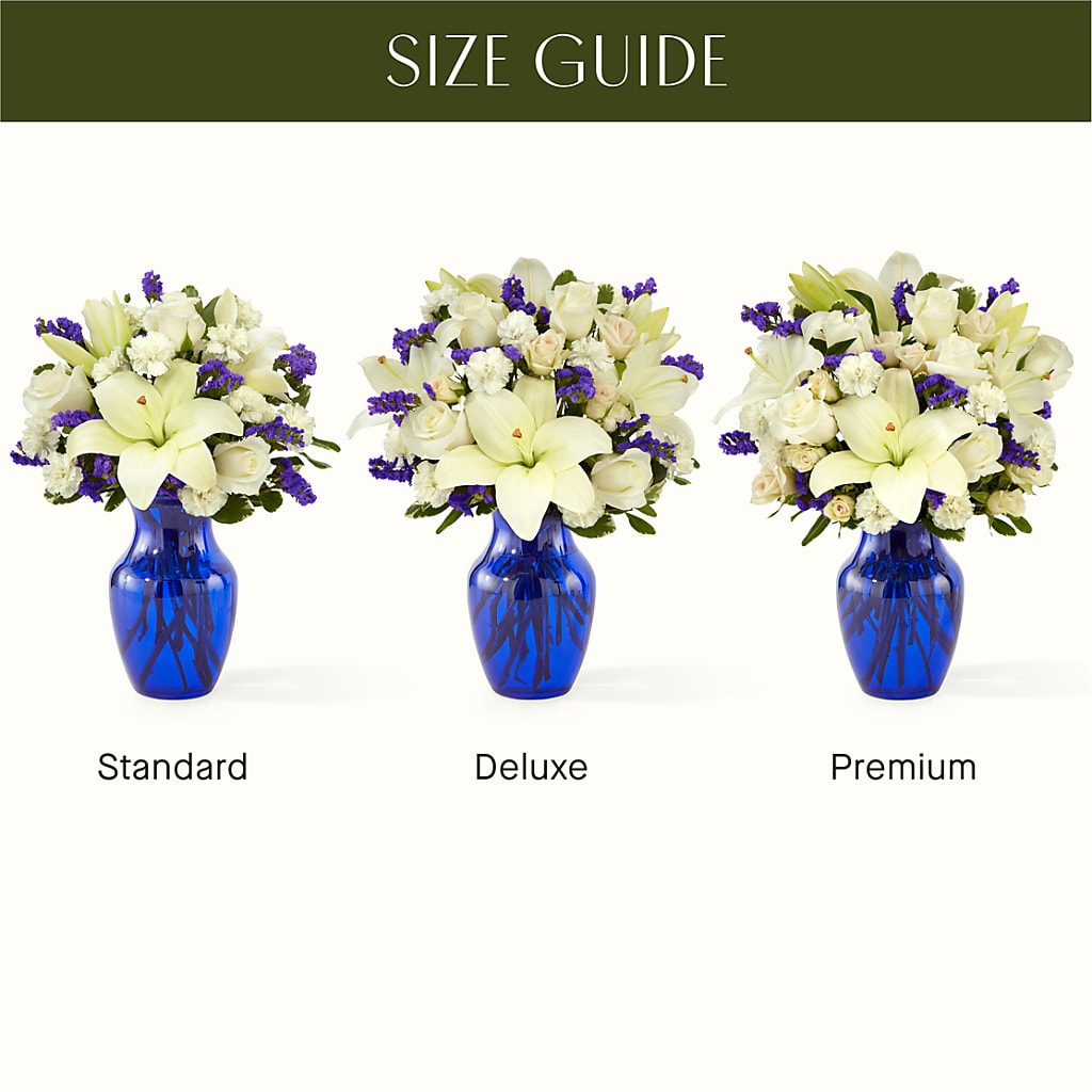 Sapphire Rush Bouquet –  Bruce Philp Florist, Windsor ON