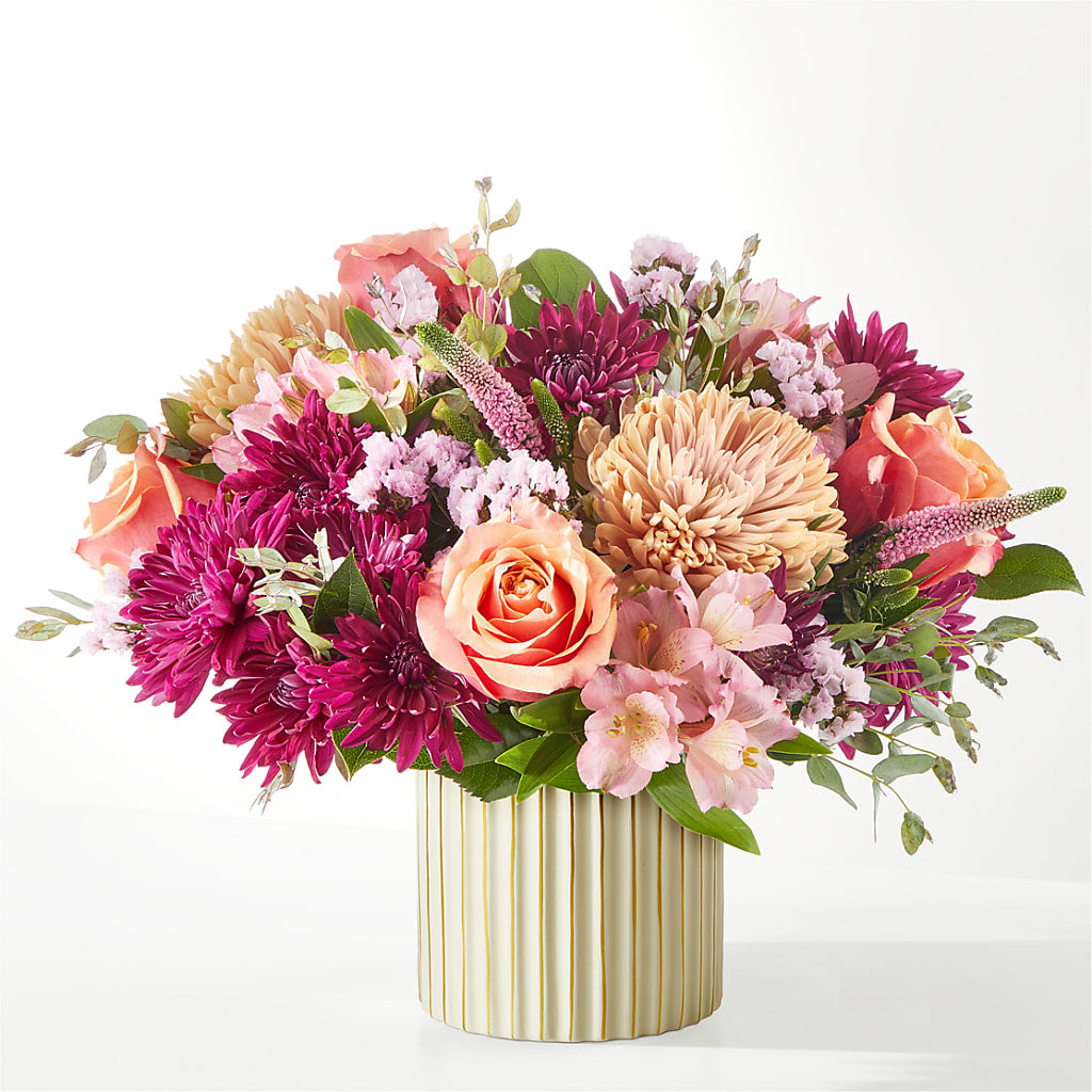 Berry Cobbler Bouquet with Ivory Vase –  Bruce Philp Florist, Windsor ON