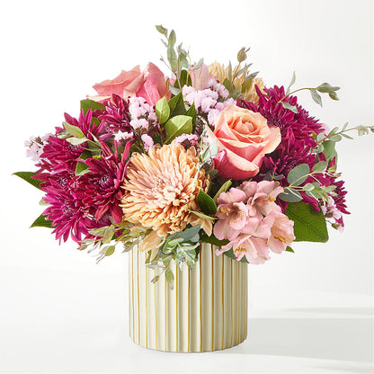 Berry Cobbler Bouquet with Ivory Vase –  Bruce Philp Florist, Windsor ON