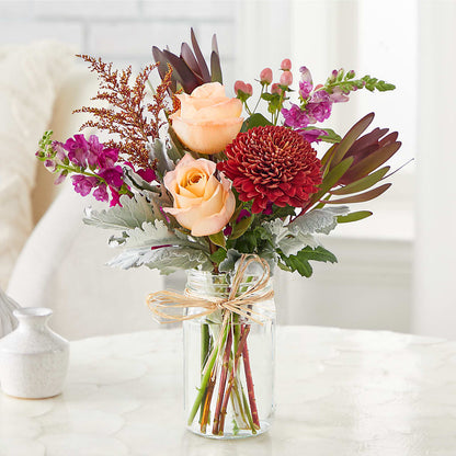 Moody Hues Bouquet –  Bruce Philp Florist, Windsor ON