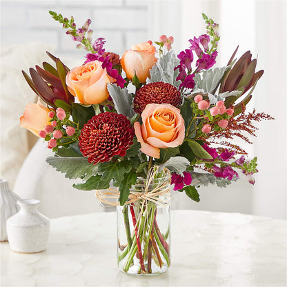 Moody Hues Bouquet –  Bruce Philp Florist, Windsor ON
