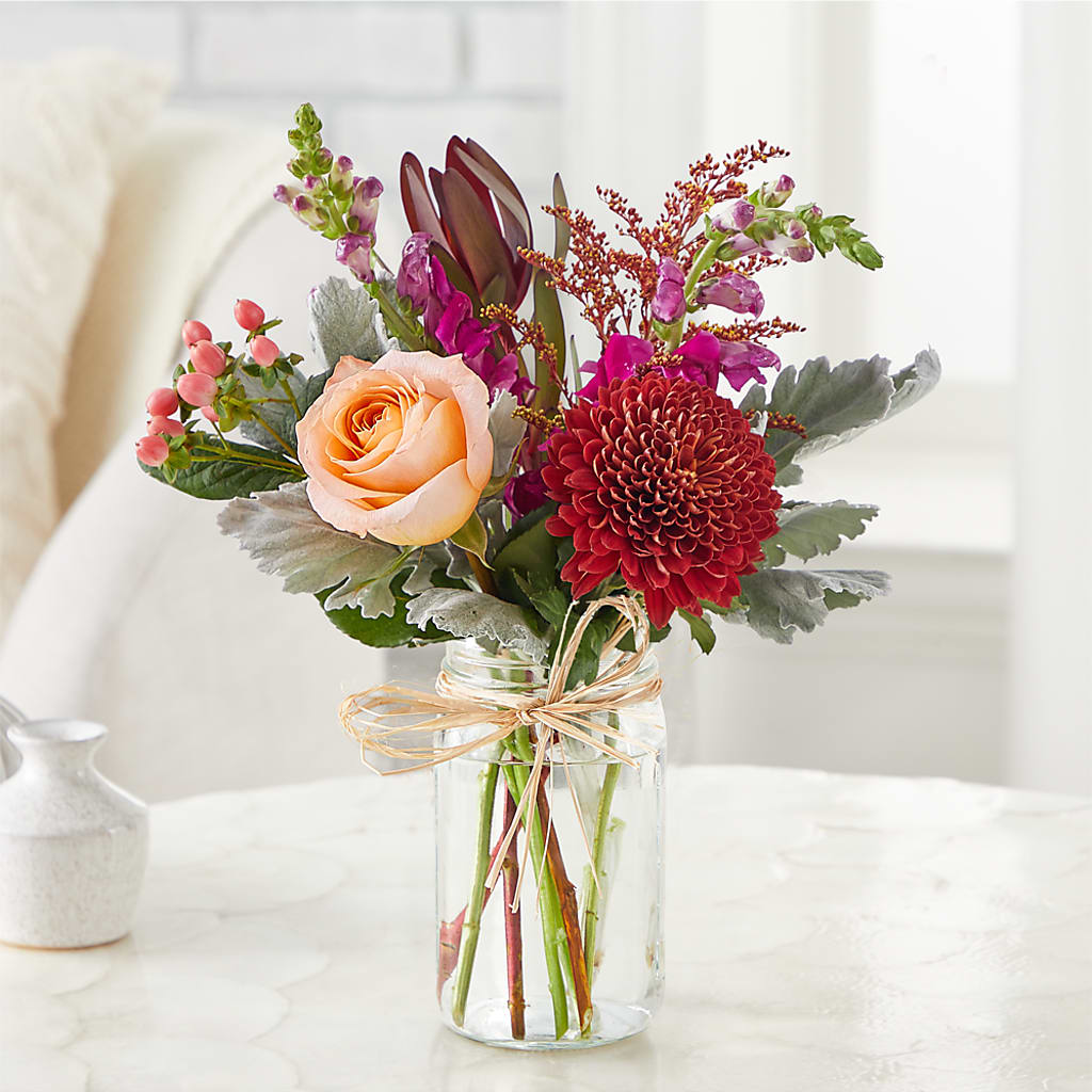 Moody Hues Bouquet –  Bruce Philp Florist, Windsor ON