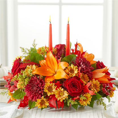Autumn's Embrace Centerpiece –  Bruce Philp Florist, Windsor ON