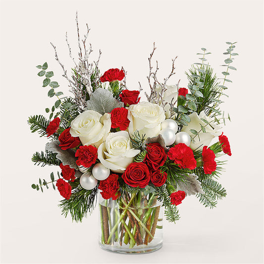 Trimming the Tree Bouquet –  Bruce Philp Florist, Windsor ON