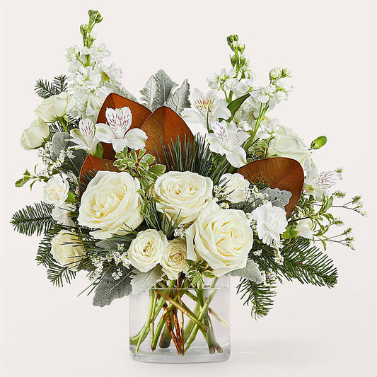 Fresh Snowfall Bouquet –  Bruce Philp Florist, Windsor ON