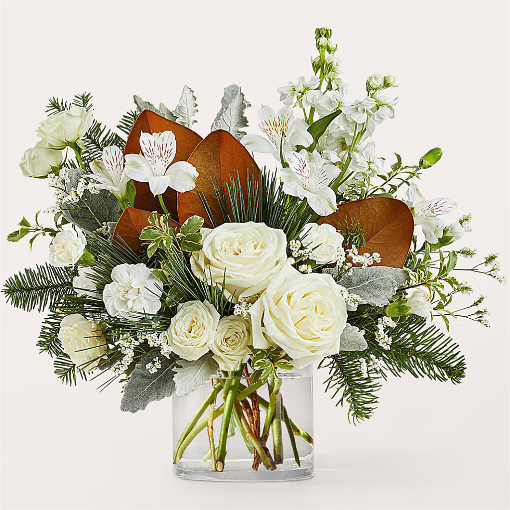 Fresh Snowfall Bouquet –  Bruce Philp Florist, Windsor ON
