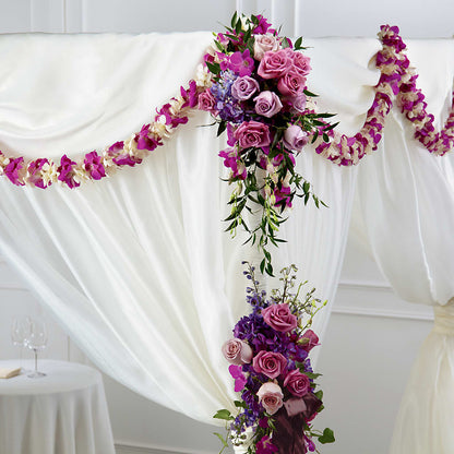 Color & Light Chuppah Decor –  Bruce Philp Florist, Windsor ON
